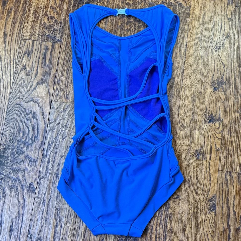 Bluewater Custom Blue Taylor Dance Leotard - Picture 4 of 7